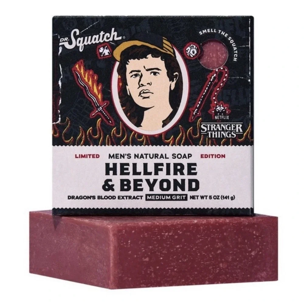 Dr. Squatch‎ X STRANGER THINGS Limited Edition Bar Soap FULL SET OF 4 - Season 5